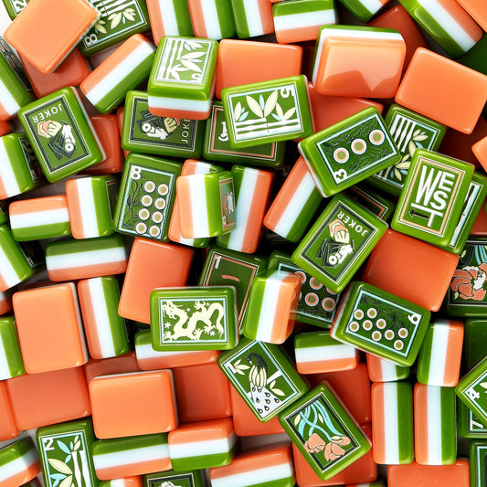 The Emerald & Coral Set — 160 Tiles