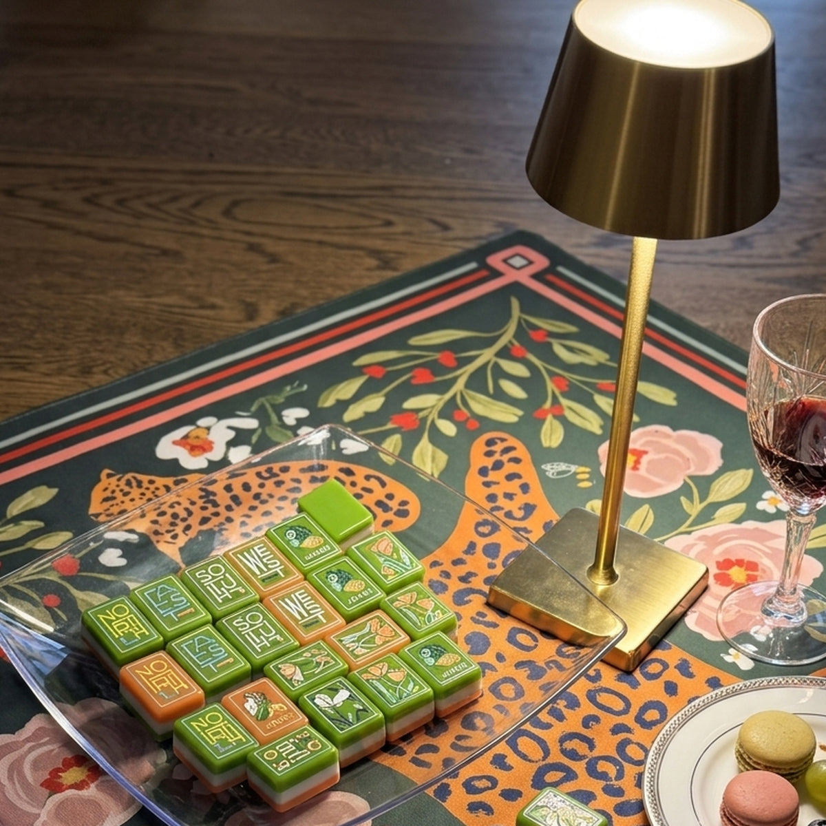 The Emerald & Coral Set — 160 Tiles
